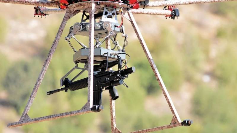 Разминирование с воздуха: новая профессия дронов оружие