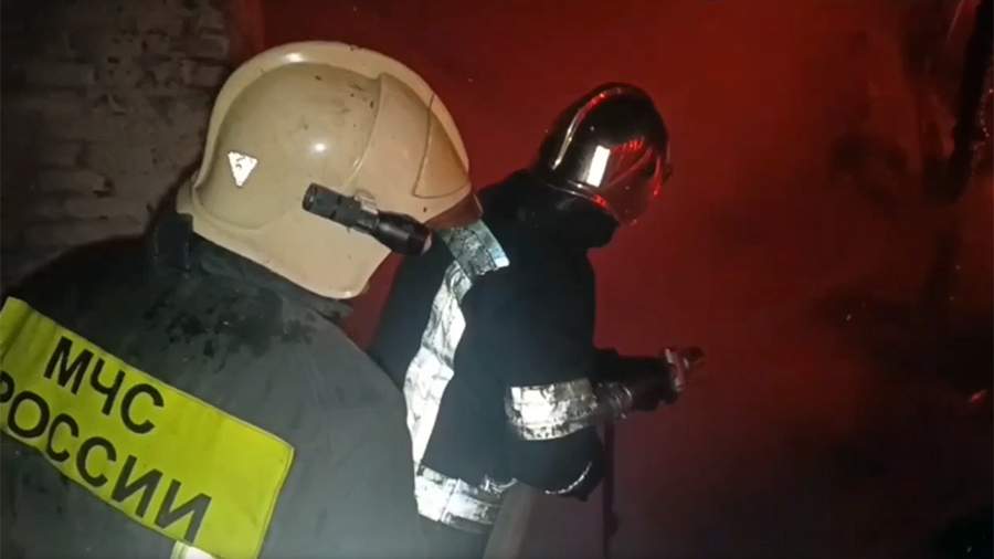 В Белгородской области пожарные ликвидировали открытое горение