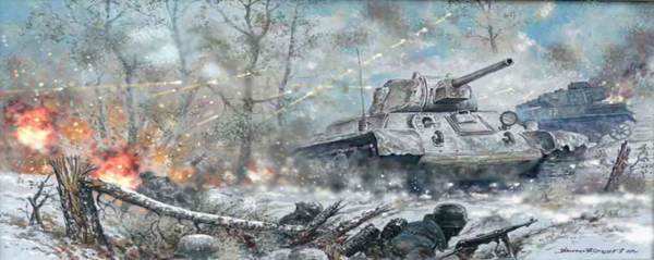 Как три советских танка обрушили фронт немцев в декабре 1941 года. история
