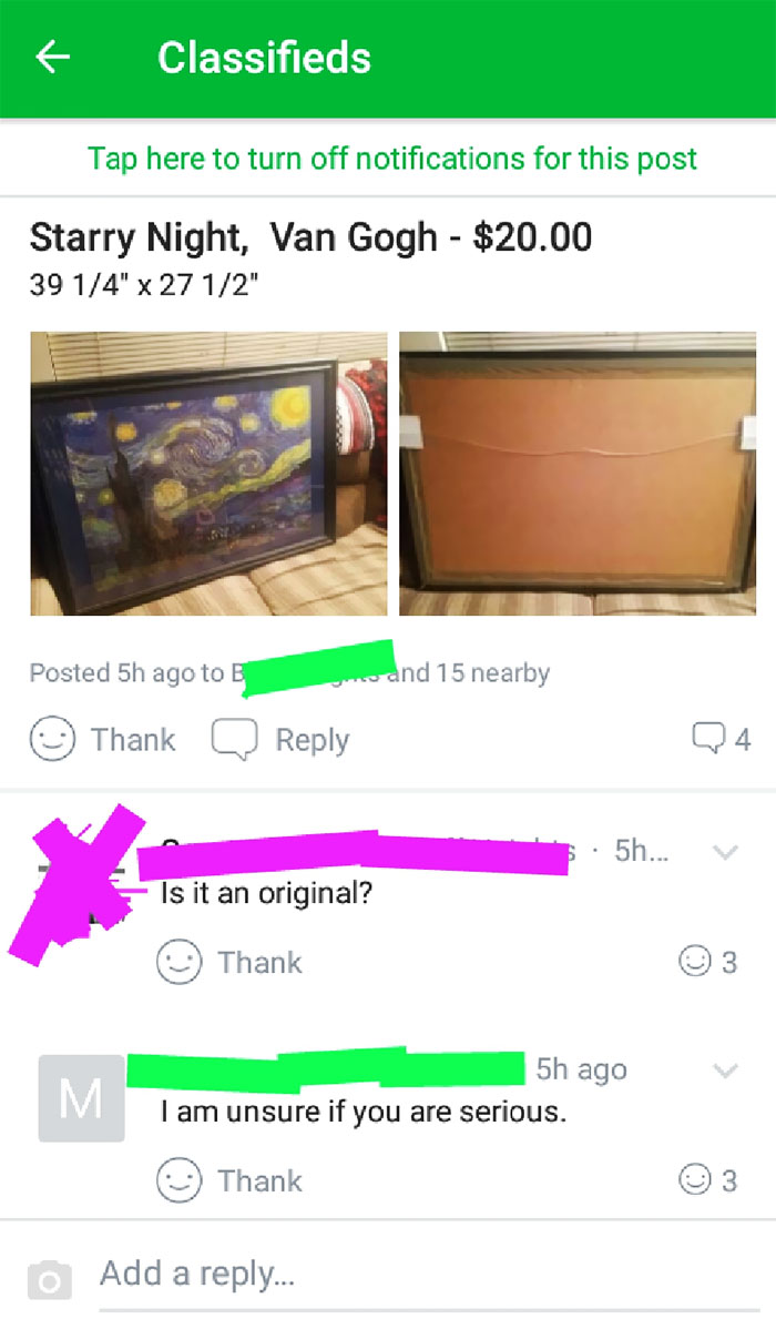 For That Price It Better Be