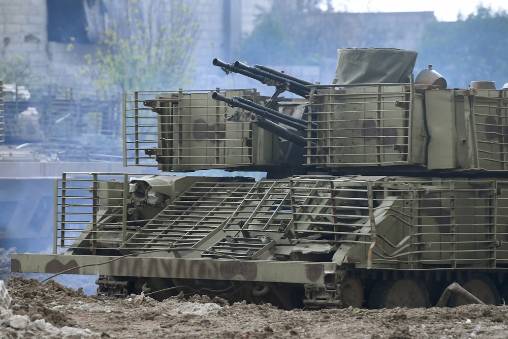 При усилении защиты "Шилки" становятся машинами огневой поддержки