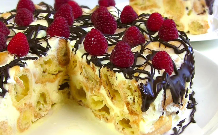 Торт «Дамские пальчики». Самый нежный и простой, хотя выглядит словно из кондитерской - похожая новость на Toplenta