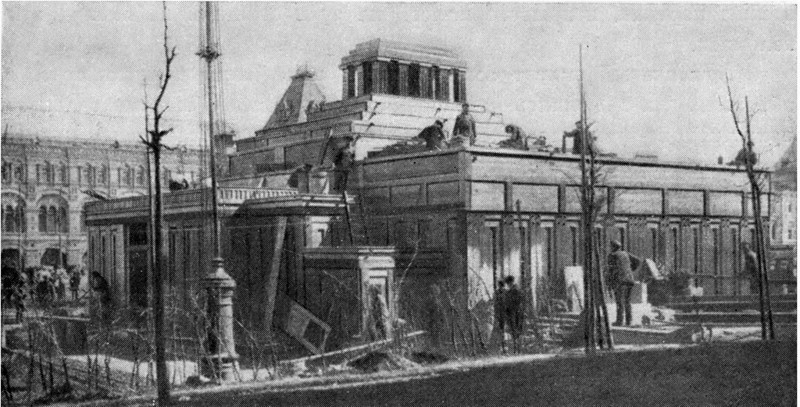 История мавзолея В.И. Ленина история, ленин, мавзолей, строительство