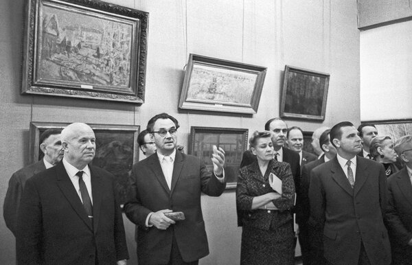 Как Хрущёв выставку авангардистов разгромил. история