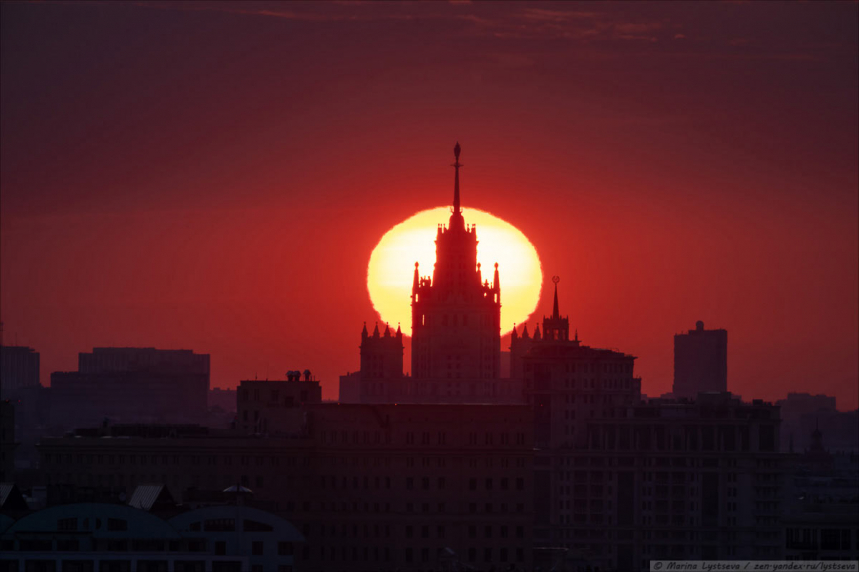 Лучшие фотографии Луны и Солнца 