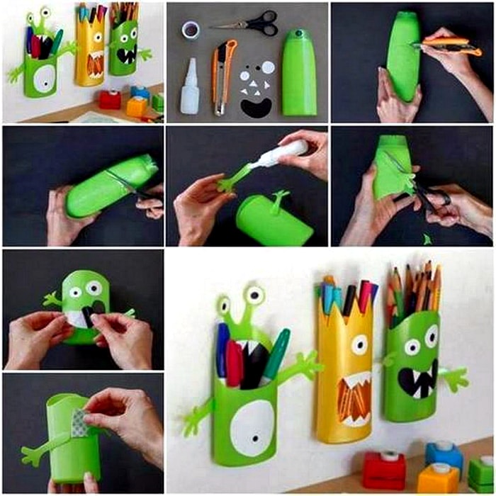 17 гениальных идей вторичного использования пластиковой тары идеи