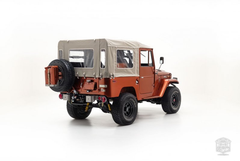 Восстановленный Toyota Land Cruiser FJ40 1972 года от FJ Company land cruiser, toyota, восстановление, реставрация