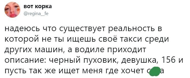 Видимо, таксисты совсем достали