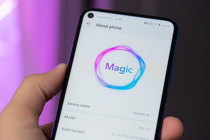 Honor V20 и Honor Magic 2 получили Magic UI 3.0 на базе Android 10 android,мобильные телефоны,смартфоны,телефоны