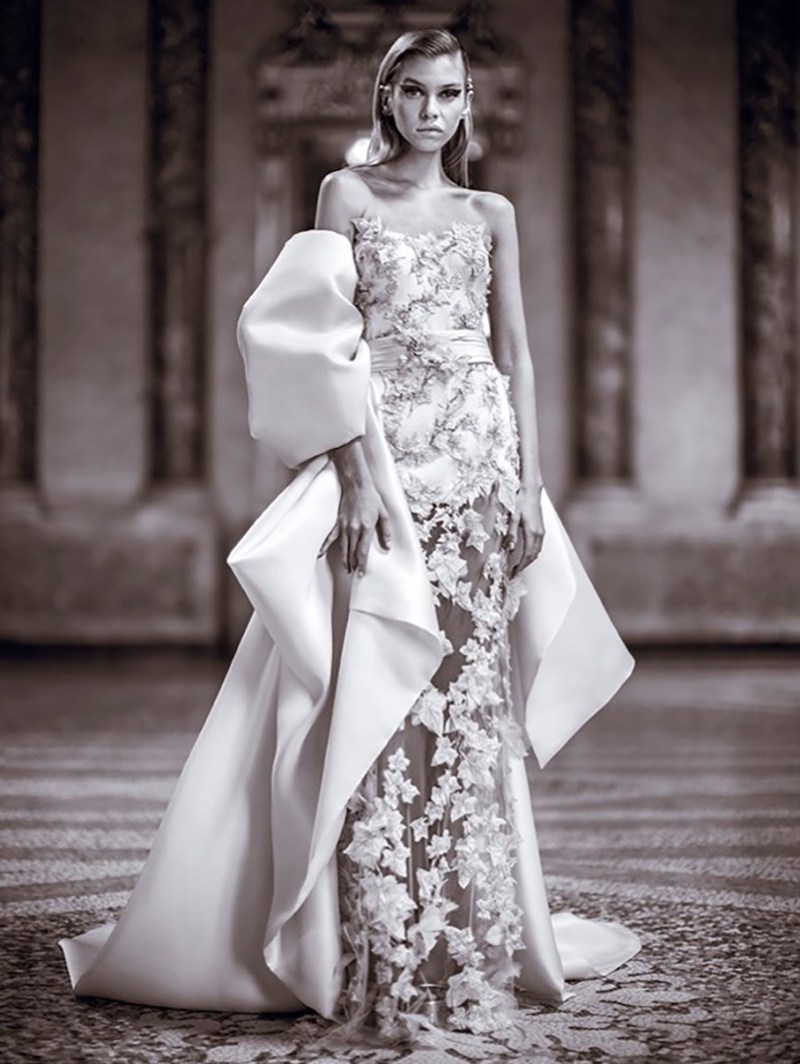 Нереально шикарно - великолепные вечерние платья от Atelier Versace atelier versace весна-лето 2019