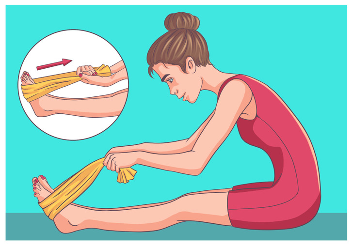14 упражнений и рекомендаций, которые помогут облегчить боль в стопах здоровье,упражнения