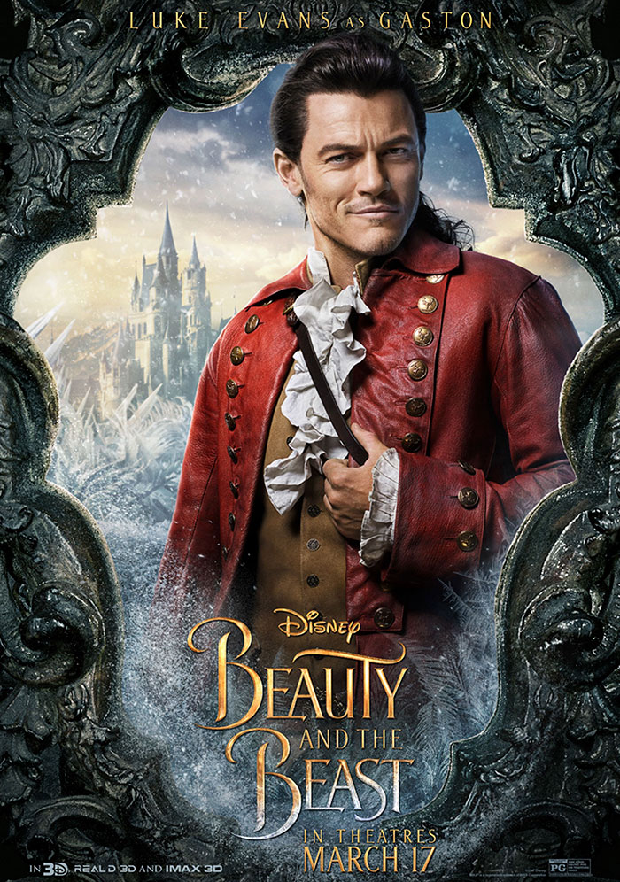 Luke Evans As Gaston