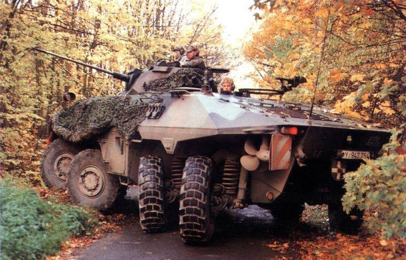 «Рысь» на службе бундесвера. Боевая разведывательная машина SpPz 2 Luchs «Рысь» на службе бундесвера. Боевая разведывательная машина SpPz 2 Luchs оружие