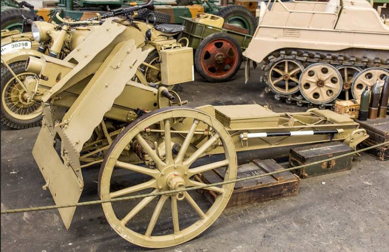 Послевоенное использование немецких 75 и 150-мм пехотных орудий г,Москва [1405113],оружие