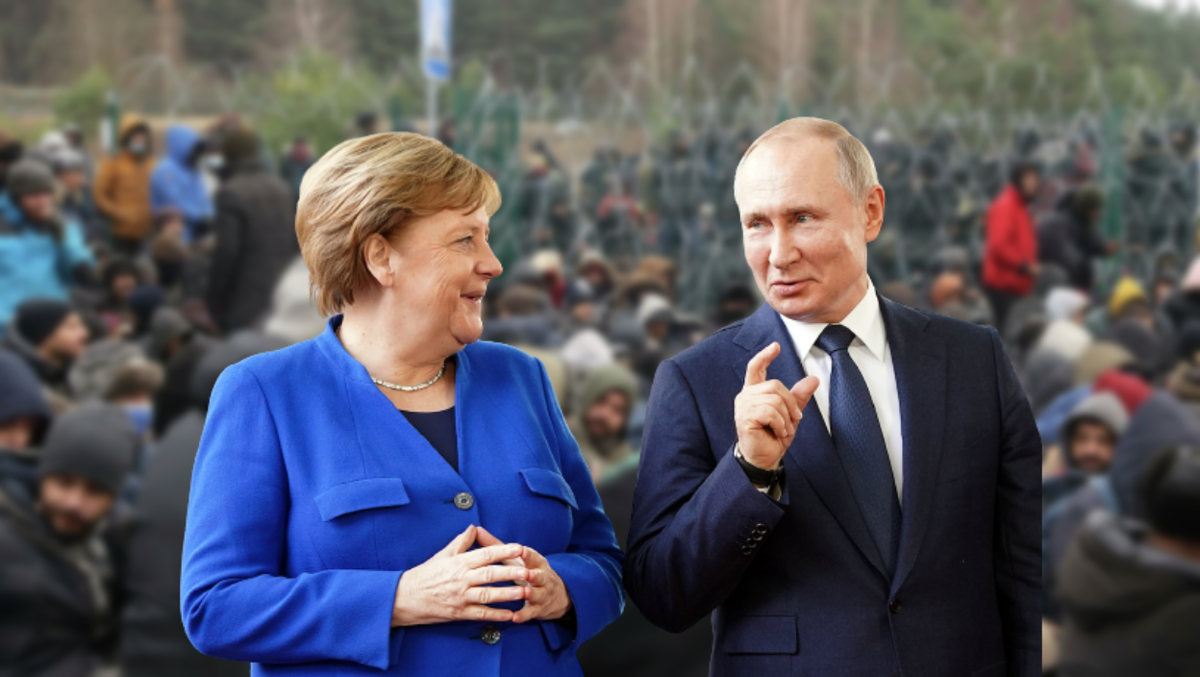 У Меркель была особая причина говорить с Путиным без лишних ушей