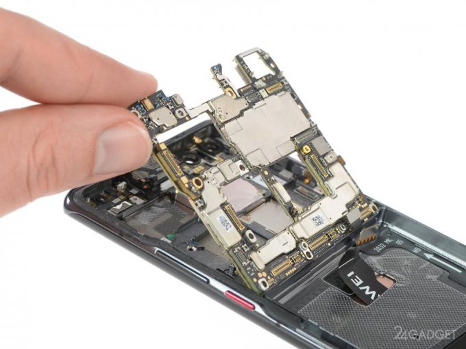 Эксперты iFixit разобрали и оценили ремонтопригодность Huawei Mate 40 Pro iFixit, смартфона, Huawei, конструкции, дисплея, всего, ремонтопригодность, нельзя, эксперты, устройства, замену, сборки, аккумулятора, качества, смартфон, флагманский, шкале, стеклом, защищены, высокую