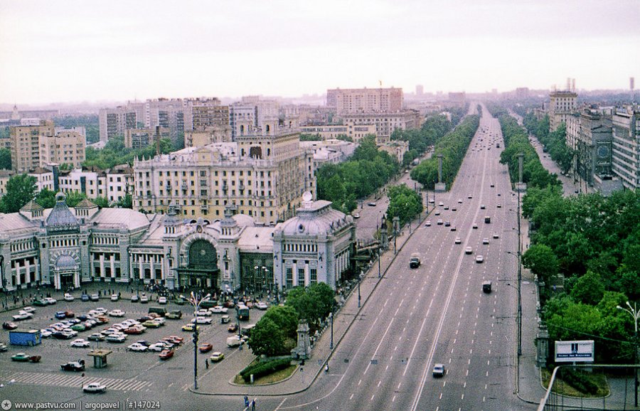 Неспокойная Москва 1990 года