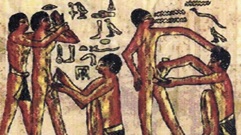 У мужчин в Древнем Египте тоже была «менструация» древние египтяне, древний египет, интересное, история, факты