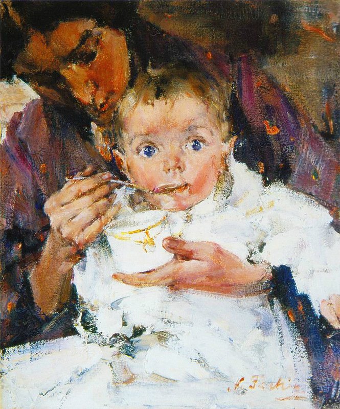 Поразительной силой чувства, столь типичной для настоящего русского... Поразительной силой чувства, столь типичной для настоящего русского... живопись