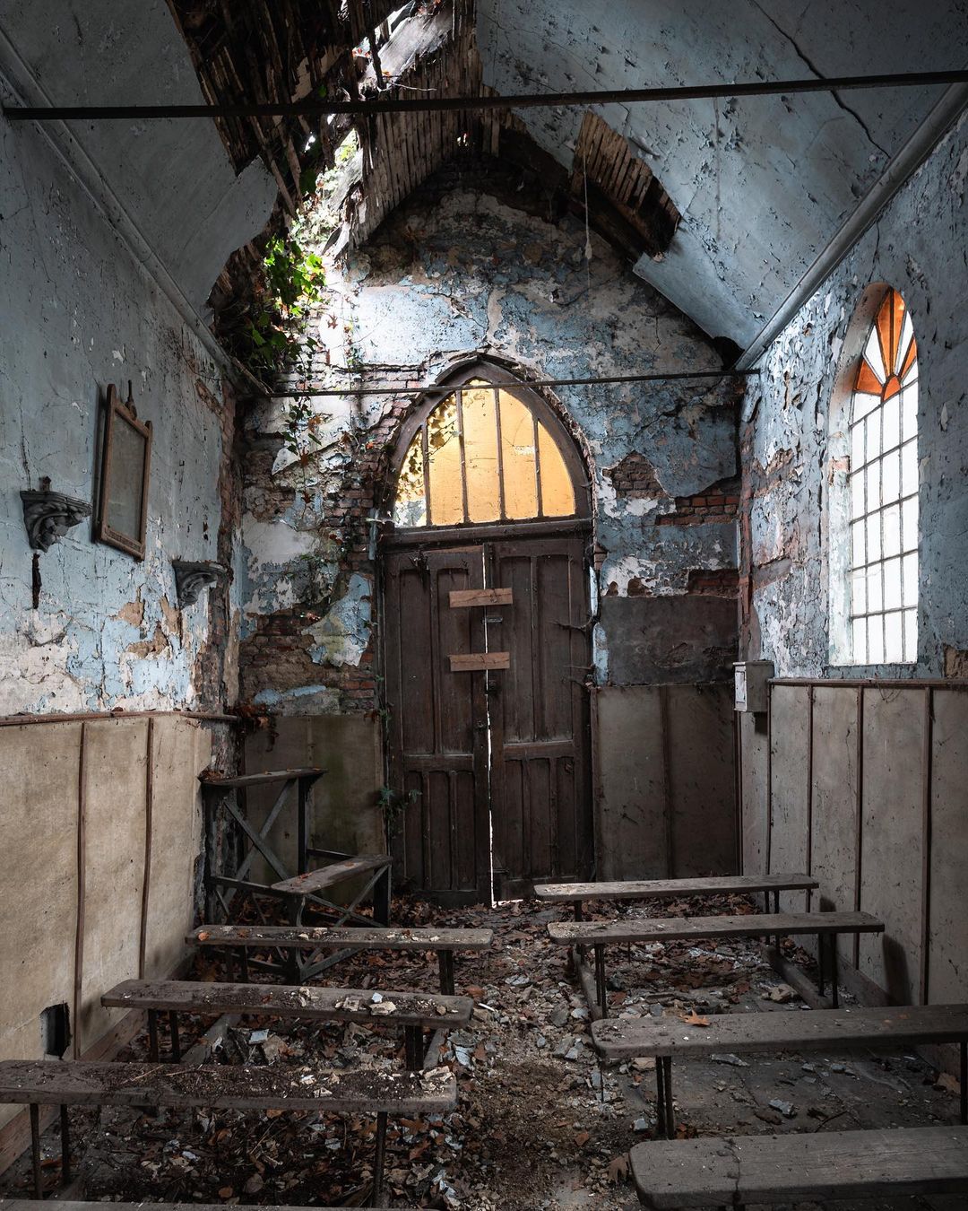 Атмосферные заброшенные места в разных уголках Европы 