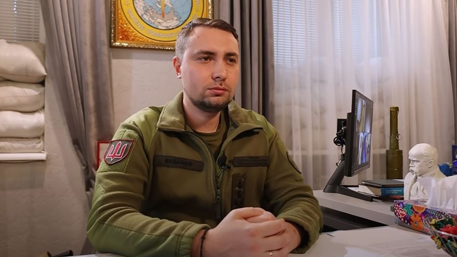 Карта в кабинете буданова