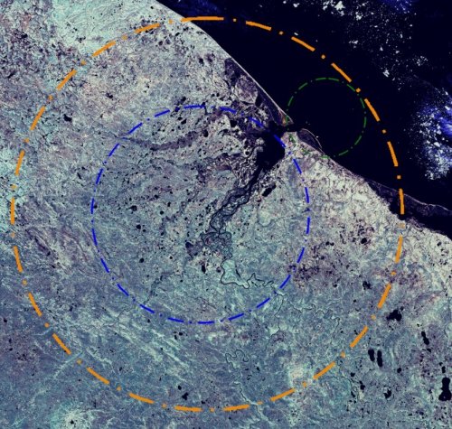 Топ-10: Крупнейшие метеоритные кратеры на планете