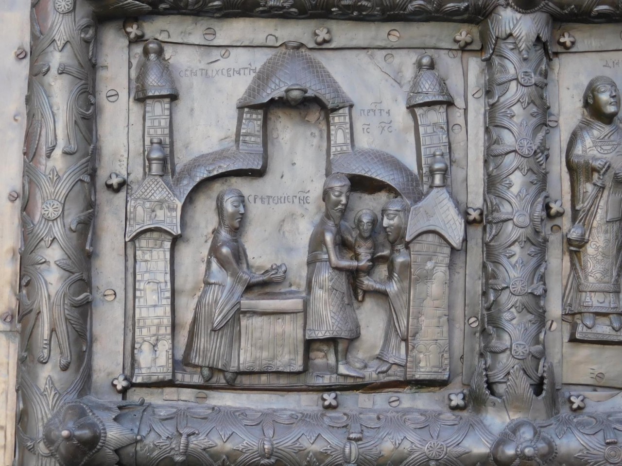магдебургские врата софийского собора в новгороде