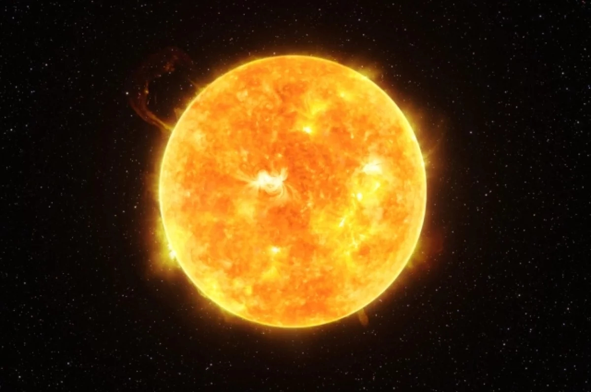 Новая особо крупная вспышка произошла на Солнце