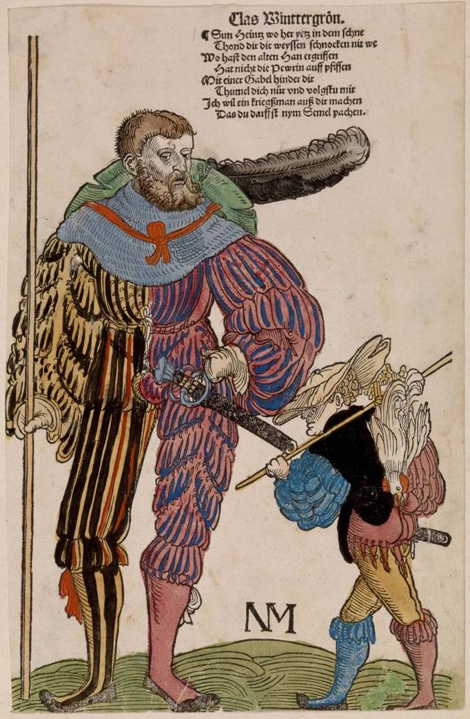 Ландскнехты: солдаты в индивидуальной униформе история