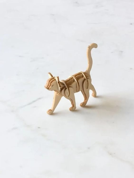 3D котики из картона handmade,идеи для творчества,картон,своими руками,хендмейд