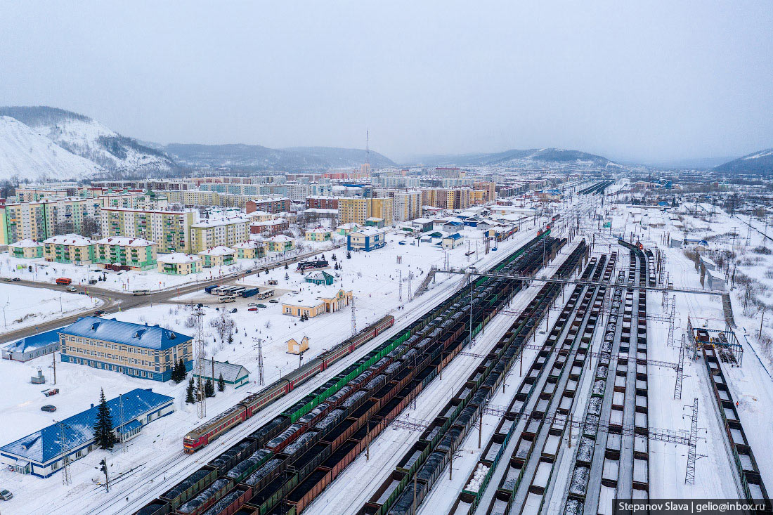 Междуреченск с высоты – город природы и угля города,Путешествия,страны,фото