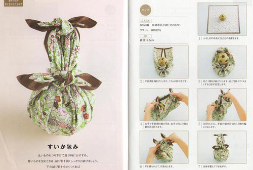 Фуросики – японская техника заворачивания вещей интересное,фуросики