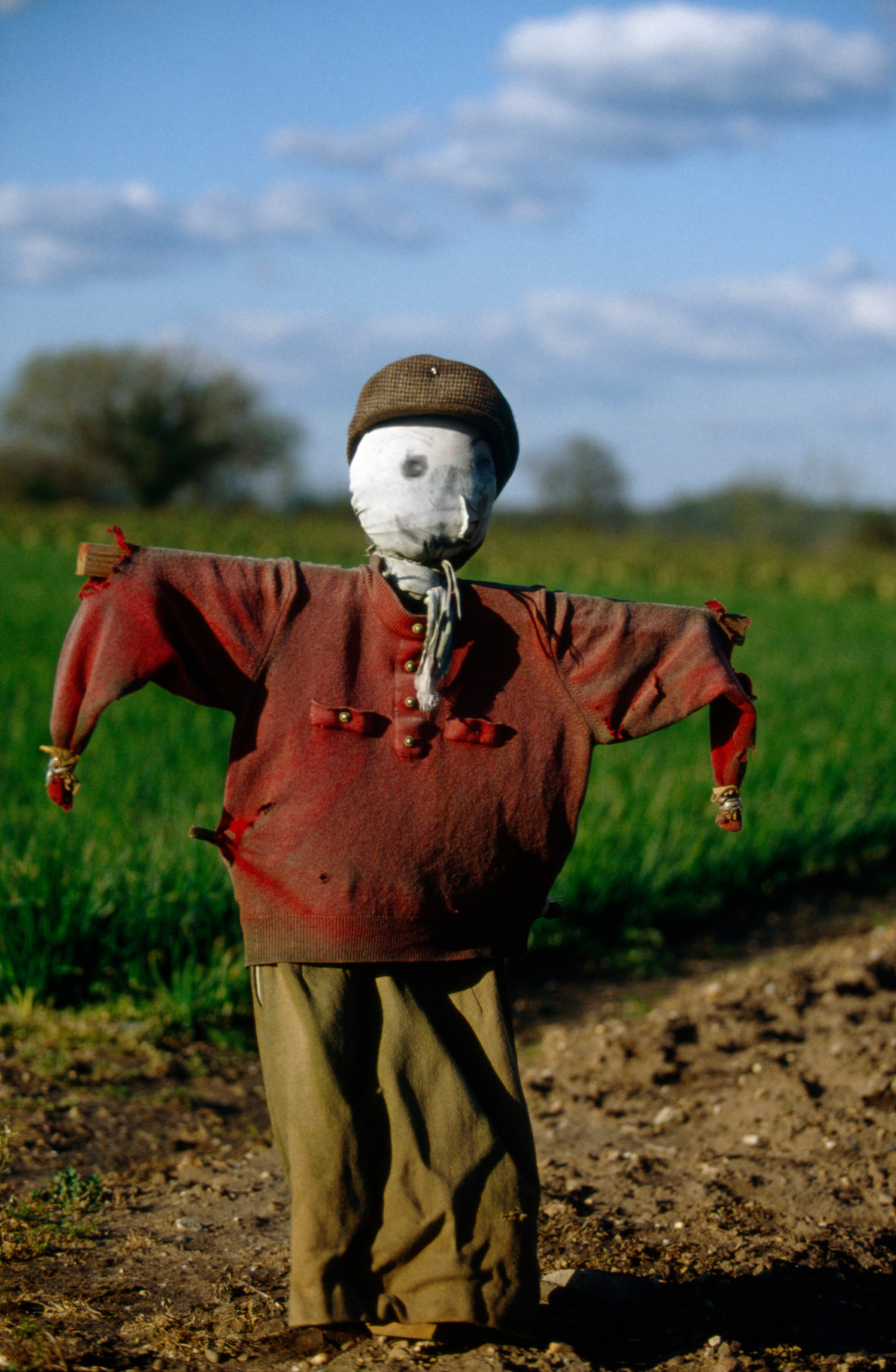 Пугала: страшные фотографии из сельской местности Англии Европа,Путешествия,фото