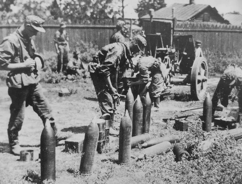 Послевоенное использование немецких 75 и 150-мм пехотных орудий г,Москва [1405113],оружие