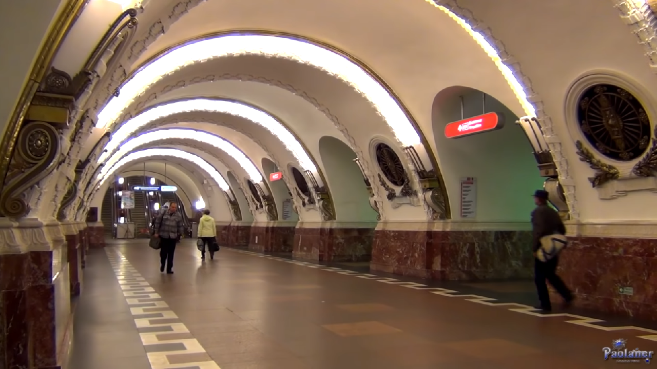 Красная ветка метро спб фото станций