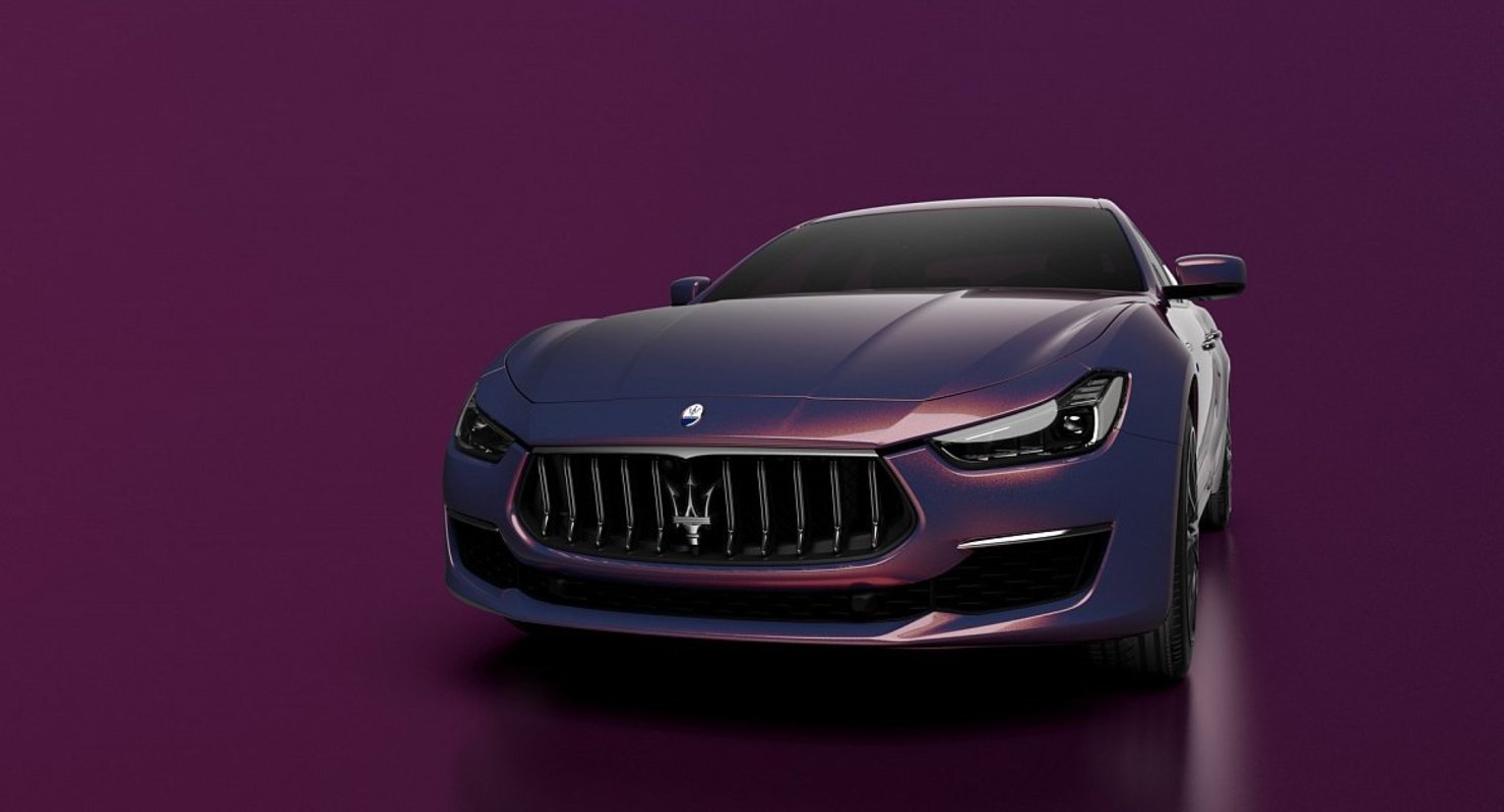 Бренд Maserati выпустил фиолетовую лимитированную серию Ghibli Hybrid Love Audacious Автомобили