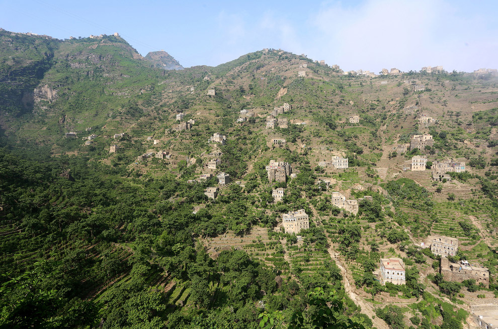 Дома и жизнь в Йеменских горах