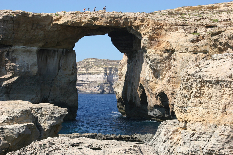 Лазурное окно, бухта Дуэйра, Гозо, Мальта геология, история с географией, красота, скалы