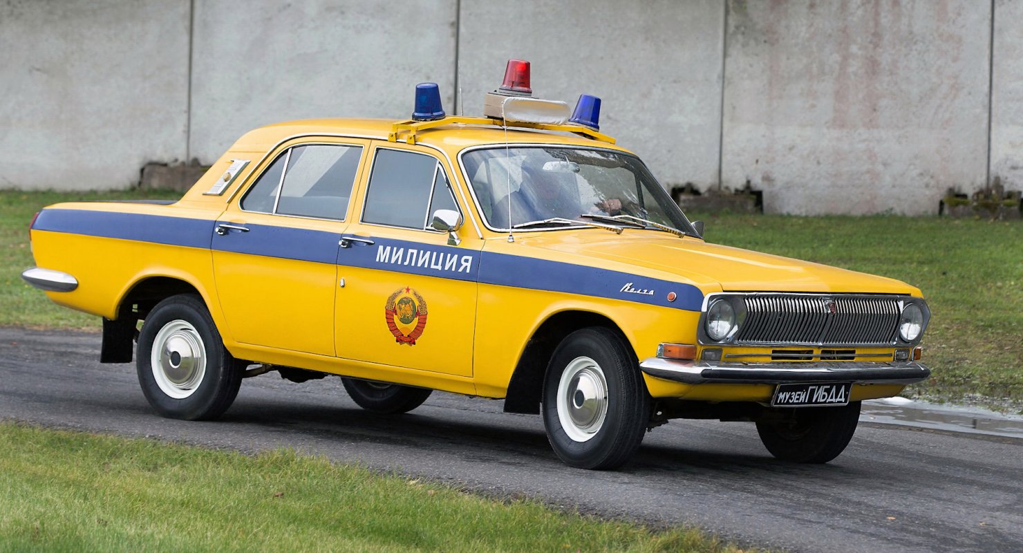 Милиция СССР машины