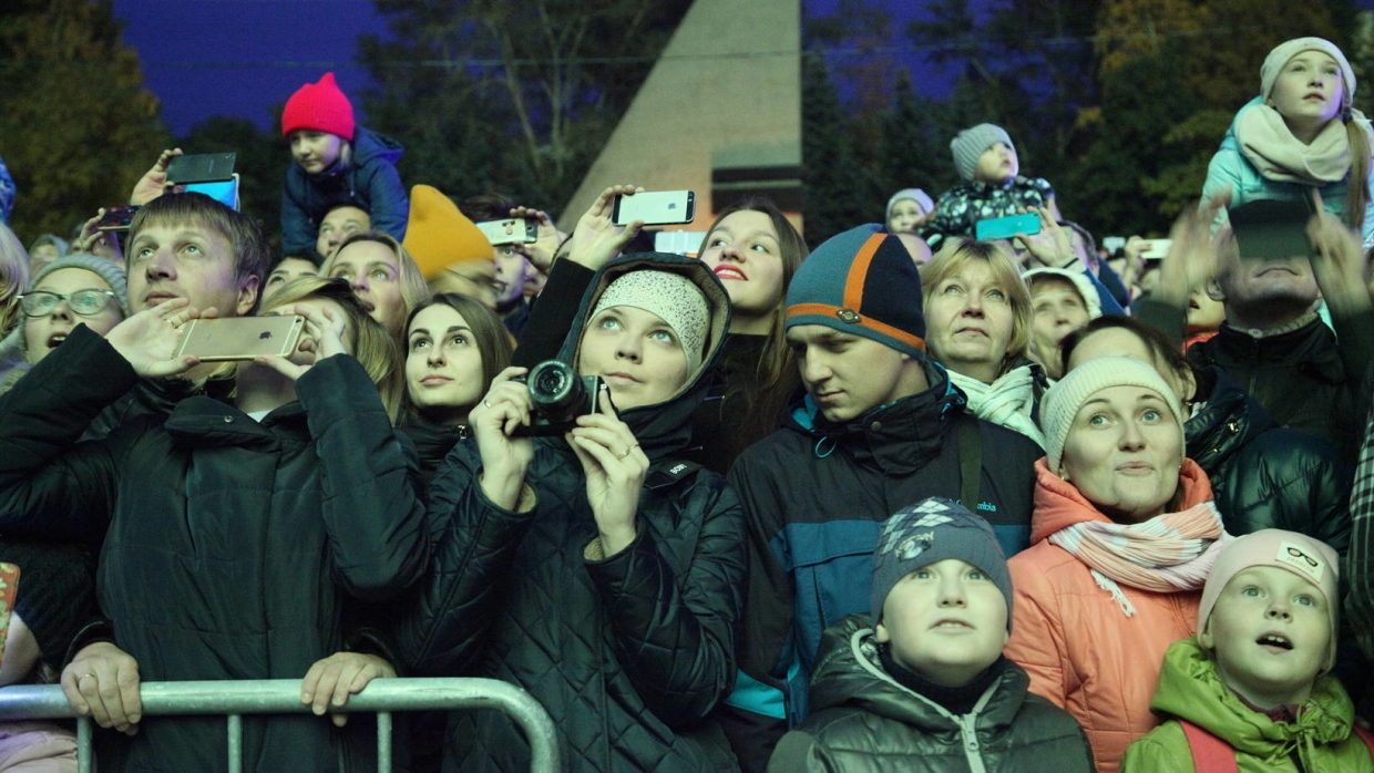 Первый фестиваль фейерверков состоялся в Архангельске