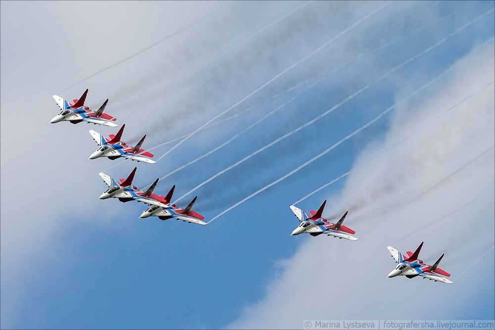 Русские витязи и Стрижи на China Airshow 2016