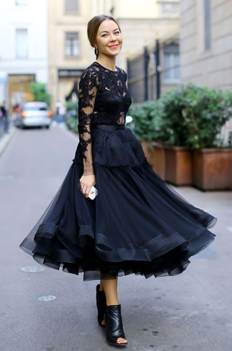 Шьем маленькое чёрное платье: 25+ изумительных идей женские хобби,рукоделие,своими руками,черное платье,шитье