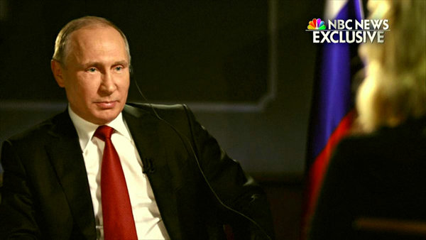 «Обращайтесь в суд России!» - Путин красиво ошарашил журналистку NBC на обвинения о "русском вмешательстве" «Обращайтесь в суд России!» - Путин красиво ошарашил журналистку NBC на обвинения о "русском вмешательстве"