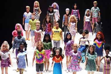 New Barbie dolls from Mattel are pictured in the Manhattan borough of New York City, New York, U.S., February 21, 2020. REUTERS/Carlo Allegri 