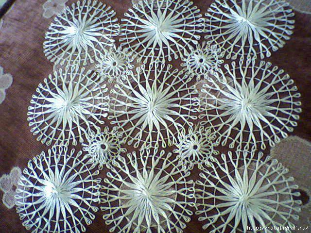 Сплести салфетку - интересная техника! вязание