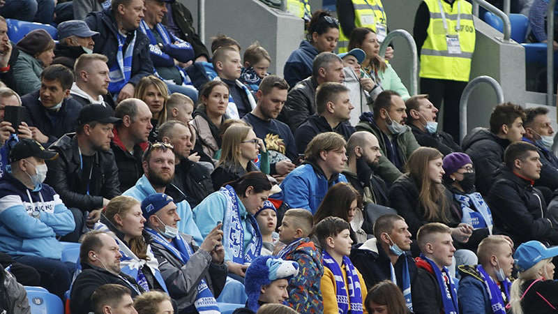 «Зениту» разрешили максимально заполнять «Газпром Арену» на последних играх РПЛ