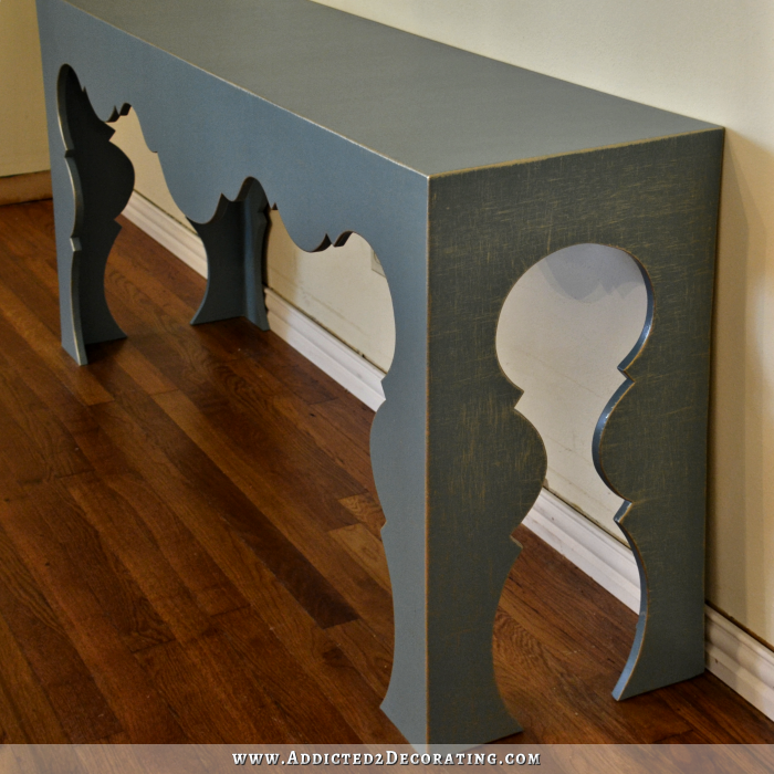 Мебель из мдф. Консольный столик своими руками для дома и дачи,мастер-класс,мебель