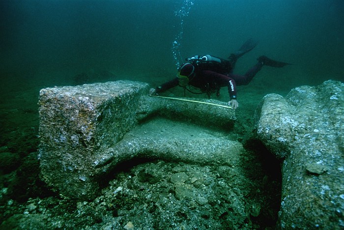 Древний Гераклион — потерянный город под водой