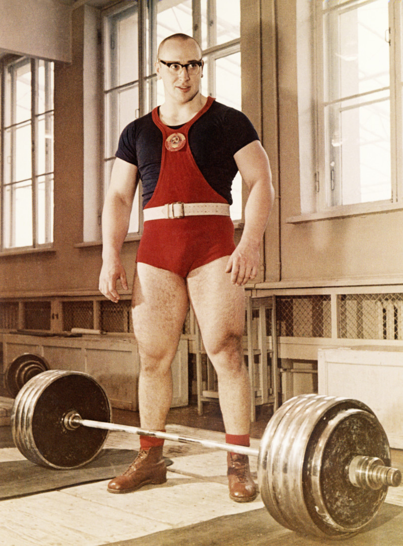 Олимпийский чемпион Юрий Власов, 1960 год. интересно, история, фото