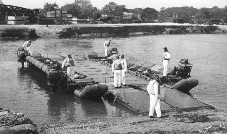 Пересекая реки. Послевоенное понтонное оборудование Royal Engineers оружие